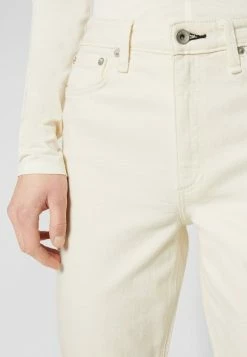 Rag & Bone NINA HIGH-RISE ANKLE CIGARETTE - Slim Fit Jeans - Ecru -US rag & bone Sales shop cf5249d6ce3b4c568db090feccee1c7a