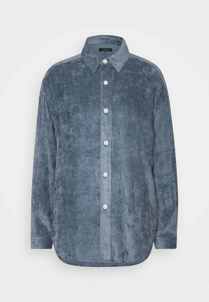 NUSA SHIRT - Button-down blouse - deep blue Rag & Bone NUSA SHIRT - Button-down Blouse - Deep Blue -US rag & bone Sales shop d05441dd44444a0aa93f0e5d9f76b75e