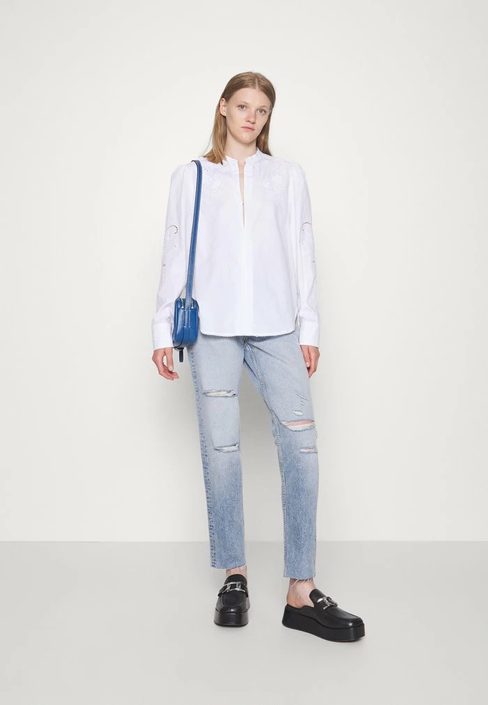 JADE BLOUSE - Blouse - white Rag & Bone JADE BLOUSE - Blouse - White -US rag & bone Sales shop d13276001532429eb1a4447ce4c61ccb