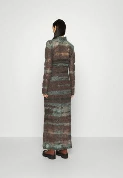 Rag & Bone LILLIAN OPEN MAXI DRESS - Jumper Dress - Greenmult -US rag & bone Sales shop d1f5fa60b77b425da610550dfb7c2363