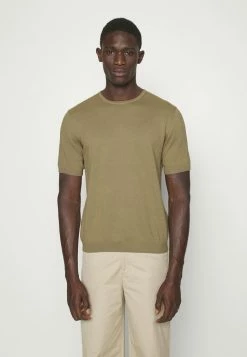Rag & Bone LOUIS CREW - Basic T-shirt - Olive -US rag & bone Sales shop d27e7f44d7254cf4a72756193201bcbf