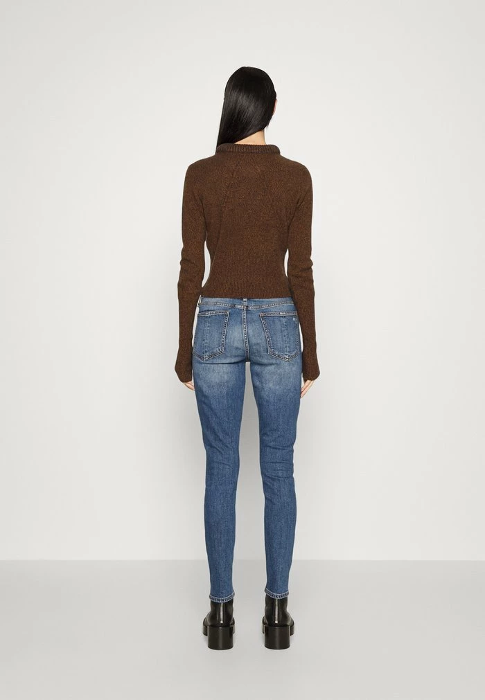 PIERCE SLIM CREW - Jumper - dark brown Rag & Bone PIERCE SLIM CREW - Jumper - Dark Brown -US rag & bone Sales shop d37a4650fcfa4606879ada7a11b0c72f