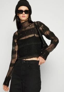 Rag & Bone NINA HIGH RISE ANKLE CIGARETTE - Relaxed Fit Jeans - Black -US rag & bone Sales shop d3cdf26d46bf4a628ec6c223423067c3