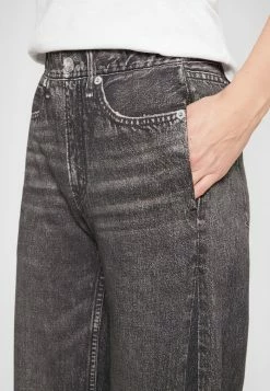 Rag & Bone MIRAMAR WIDE LEG - Tracksuit Bottoms - Black Magic -US rag & bone Sales shop d49daa25b6f643d0964958d9c466f076