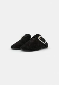 Rag & Bone ANSLEY SLIDE - Slippers - Black -US rag & bone Sales shop d4f47313fa2b4b33a836fcf620a8ebea