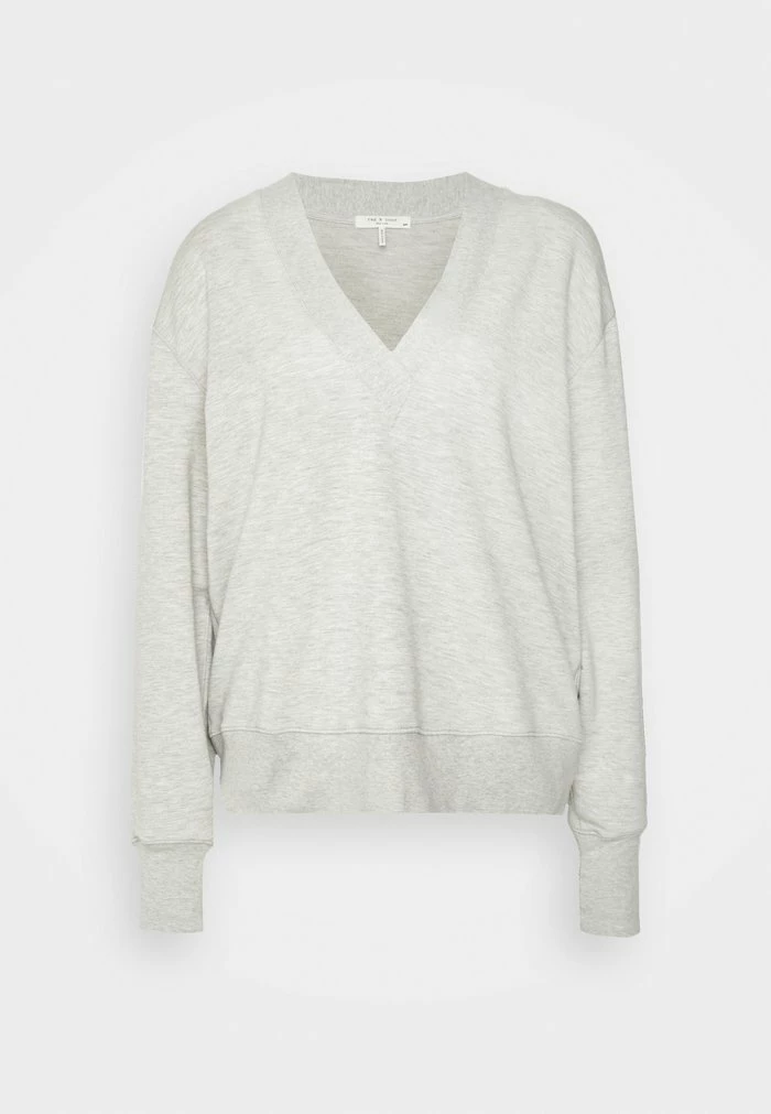 FLORA - Sweatshirt - grey Rag & Bone FLORA - Sweatshirt - Grey -US rag & bone Sales shop d58cbb777f6749ff995f81f22eb4cbcb