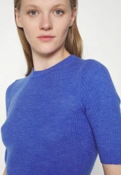 Rag & Bone EMORY SHORT SLEEVE - Basic T-shirt - Blue -US rag & bone Sales shop d637416bddf640839245e4cfe5c6021c