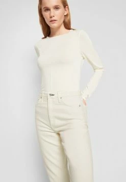 Rag & Bone NINA HIGH-RISE ANKLE CIGARETTE - Slim Fit Jeans - Ecru -US rag & bone Sales shop d7b88b730ec946d389a10c3eb44e19a2