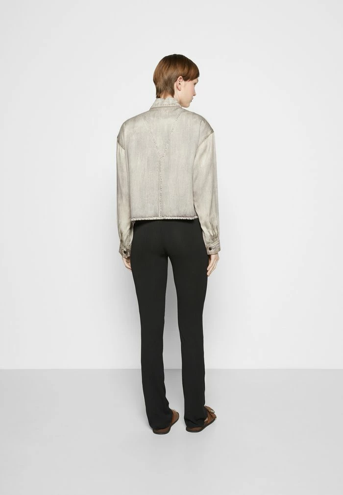 CHARLIE LIQUID CROPPED LABEL - Blouse - blackblch Rag & Bone CHARLIE LIQUID CROPPED LABEL - Blouse - Blackblch -US rag & bone Sales shop d81e9fc703c74393878d0f4753daf9d3