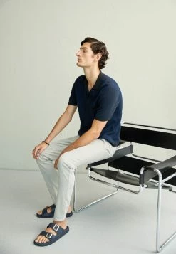 Rag & Bone HERRINGBONE SNAP FRONT AVERY - Shirt - Black/navy