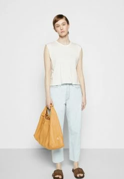 Rag & Bone THE GAIA MUSCLE TANK LABEL - Top - White -US rag & bone Sales shop da380ca386de4cfc91eda52784d796f4