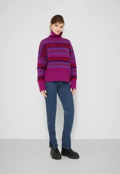 Rag & Bone WILLOW - Jumper - Purple -US rag & bone Sales shop da6e737bf8f9470db9932f3aa73e032d