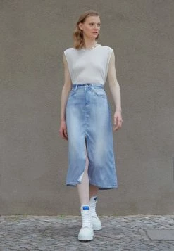 Rag & Bone MICHAL MUSCLE TANK - Print T-shirt - White