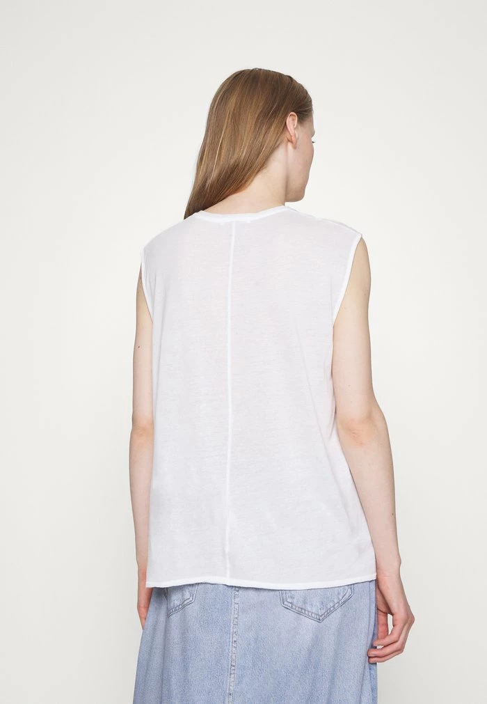 MICHAL MUSCLE TANK - Print T-shirt - white Rag & Bone MICHAL MUSCLE TANK - Print T-shirt - White -US rag & bone Sales shop dad570abb91d496e95059fb397da84b4