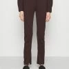 Rag & Bone JOAN SLIM PANT LABEL - Trousers - Bordeaux