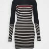 Rag & Bone KATE T NECK DRESS - Jumper Dress - Navymult -US rag & bone Sales shop dd6e14278cf54bbcb63b7ad78d8b739f