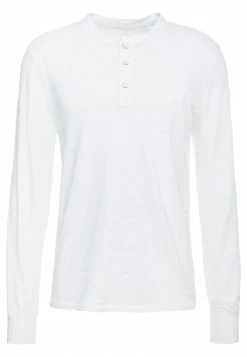 Rag & Bone CLASSIC HENLEY - Long Sleeved Top - White -US rag & bone Sales shop de345079174c4be39a15ffe79bbc4be8