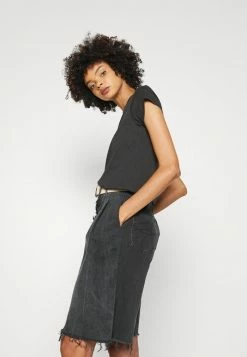 Rag & Bone THE SLUB TEE - Basic T-shirt - Black 8 Rag & Bone THE SLUB TEE - Basic T-shirt - Black -US rag & bone Sales shop dec63a738a05417c9b68363353f38408