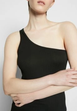 Rag & Bone ZOE ASYMMETRIC TANK LABEL - Top - Black -US rag & bone Sales shop e233caad8e7e4234b3d2e8e4c4a577bf