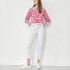 Rag & Bone JILLIAN PLAID SHIRT - Button-down Blouse - Pink