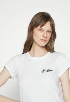 Rag & Bone RETRO BE KIND TEE - Basic T-shirt - White -US rag & bone Sales shop e29e6cdcf98b4f6fa01c075bd4939f64
