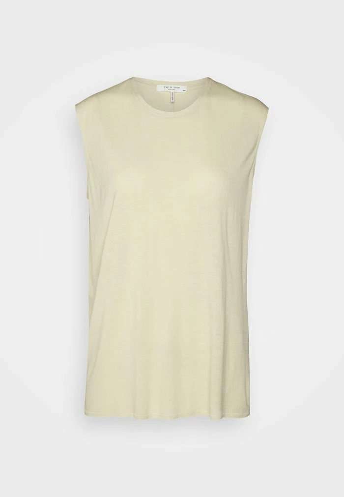 MICHAL MUSCLE TANK - Print T-shirt - beige Rag & Bone MICHAL MUSCLE TANK - Print T-shirt - Beige -US rag & bone Sales shop e37d27012017414f817130be5c9bfdde