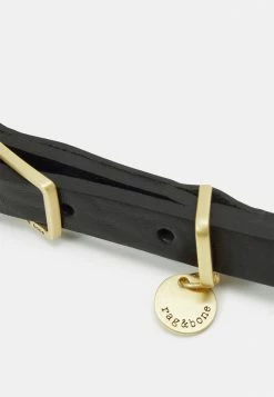 Rag & Bone BABY REBOUND BELT - Belt - Black -US rag & bone Sales shop e4afff838e83498ba71c2c80c1a22d23
