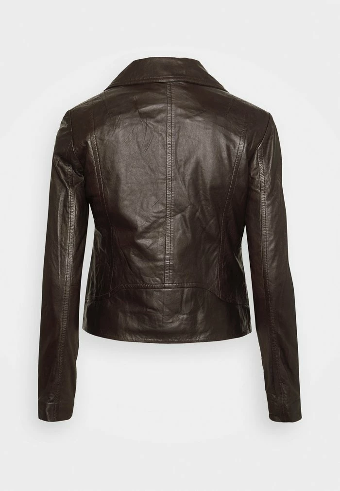 MACK - Leather jacket - dark brown Rag & Bone MACK - Leather Jacket - Dark Brown -US rag & bone Sales shop e83dc4994a154b1da5465b52bec7a4f4