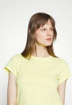 Rag & Bone GARMENT DYE TEE - Basic T-shirt - Bright Yellow -US rag & bone Sales shop e8d46ef5288447e695d90c360f03994a