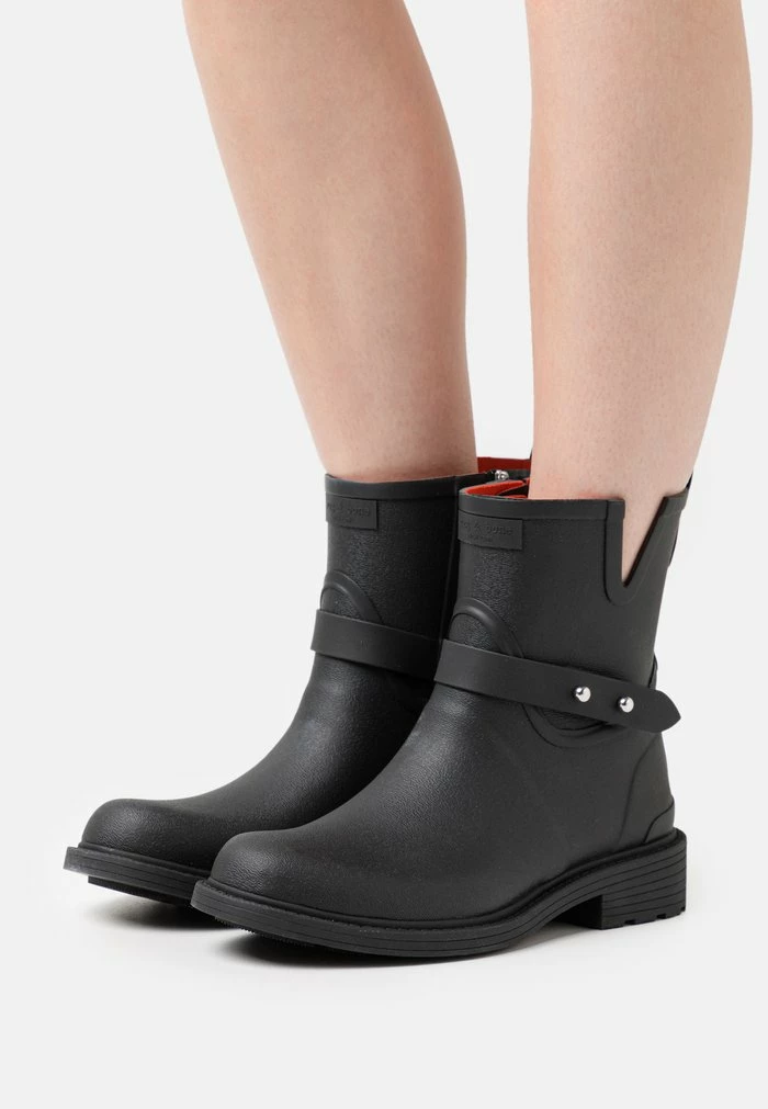 MOTO RAIN BOOT - Wellies - black Rag & Bone MOTO RAIN BOOT - Wellies - Black -US rag & bone Sales shop ec30337fc965490ea687bb5010f135fe