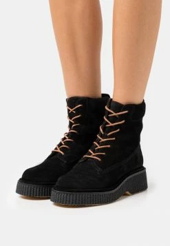 Rag & Bone SLOANE BOOT - Platform Ankle Boots - Black