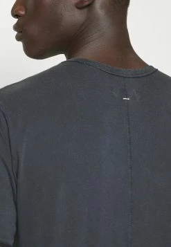 Rag & Bone MILES TEE IN PRINCIPLE - Basic T-shirt - Darkgrey -US rag & bone Sales shop f2e03b369f364441a057cf0f37e4cb77