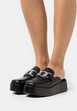 Rag & Bone LOGAN LOAFER - Heeled Mules - Black