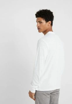 Rag & Bone CLASSIC HENLEY - Long Sleeved Top - White -US rag & bone Sales shop f49f08214e83466c913b63fbfb496c36