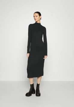 Rag & Bone THE NECK DRESS - Jumper Dress - Black
