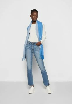 Rag & Bone NINA HIGH RISE CIGARETTE SLIT WHITE LABEL - Slim Fit Jeans - Blue Denim -US rag & bone Sales shop fd49522f19fc4137b35bf666e8bf00bb