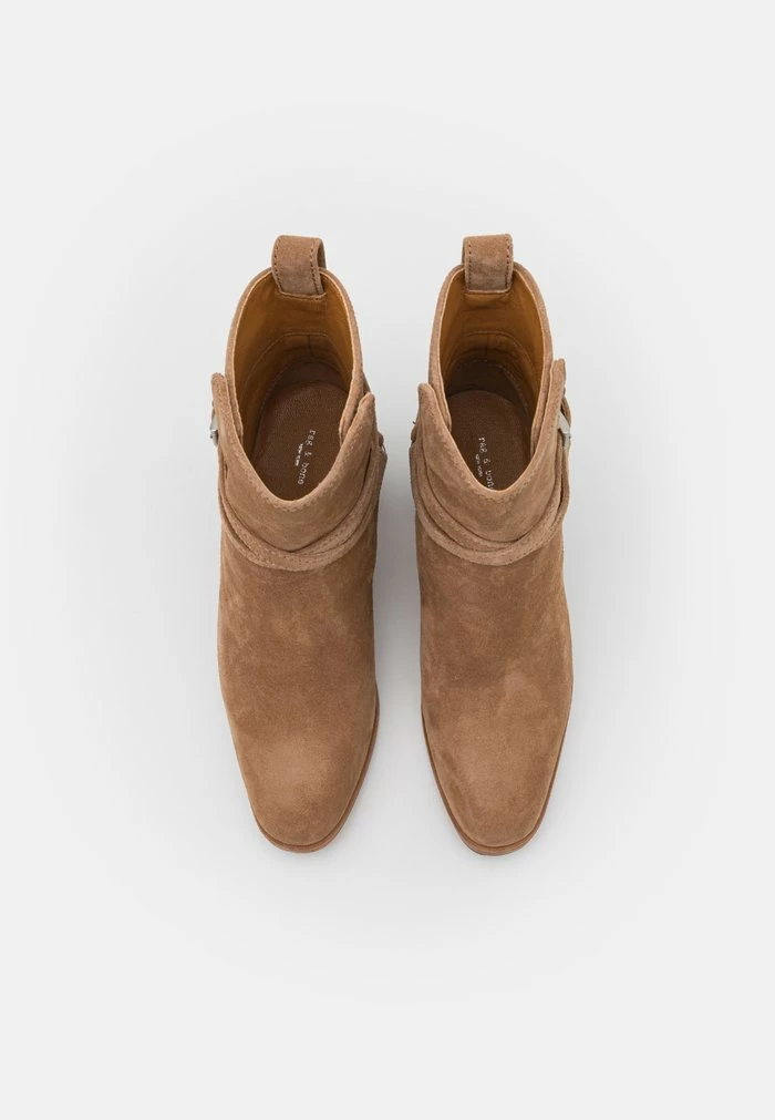 HAZEL BUCKLE - Classic ankle boots - camel Rag & Bone HAZEL BUCKLE - Classic Ankle Boots - Camel -US rag & bone Sales shop fdc75d1d4d5541b59af71094557c7d81