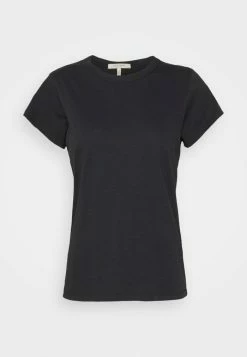 Rag & Bone THE SLUB TEE - Basic T-shirt - Black 9 Rag & Bone THE SLUB TEE - Basic T-shirt - Black -US rag & bone Sales shop fe5831a8ecae49e2accf174193f0a9a4