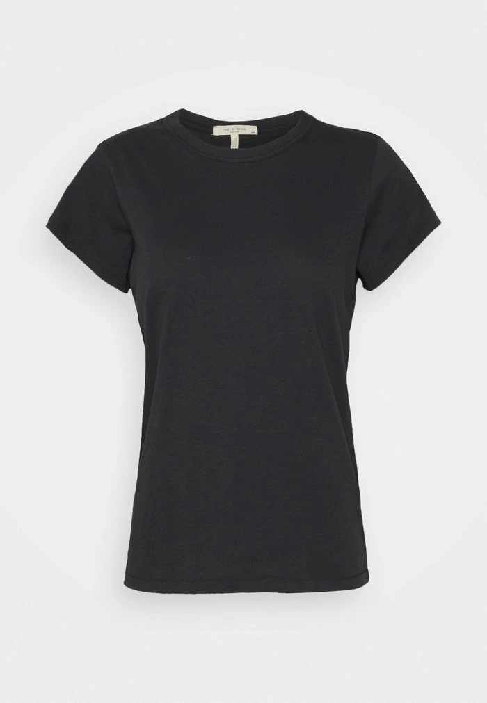 THE SLUB TEE - Basic T-shirt - black Rag & Bone THE SLUB TEE - Basic T-shirt - Black -US rag & bone Sales shop fe5831a8ecae49e2accf174193f0a9a4