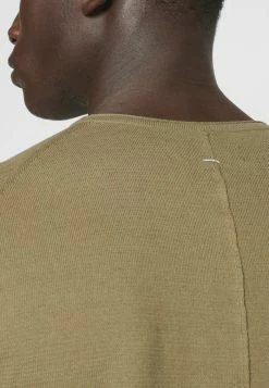 Rag & Bone LOUIS CREW - Basic T-shirt - Olive -US rag & bone Sales shop fe92f6913881423aba860225a46e5043