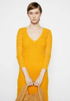 Rag & Bone RENEE LONG DRESS BLACK LABEL - Jumper Dress - Deep Yello -US rag & bone Sales shop fe98a4514b5a481eaac09ba633d5119b