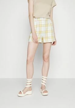 Rag & Bone IVY PLAID - Shorts - Yellow -US rag & bone Sales shop fedee6d5628c4fb0bd6d5a90a31337aa
